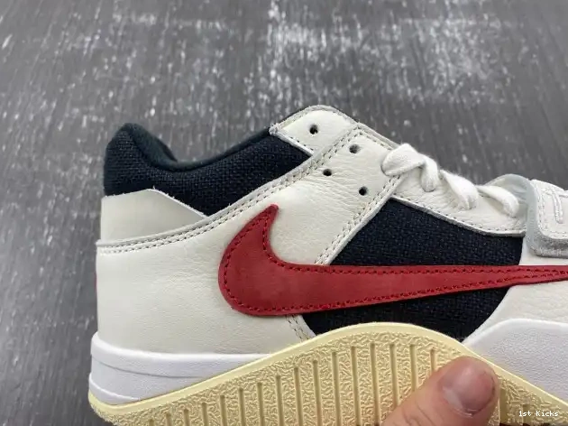 1st Kicks Shoes X JORDAN CUT TRAVIS FZ8117-100 CHECK THE SCOTT 0618